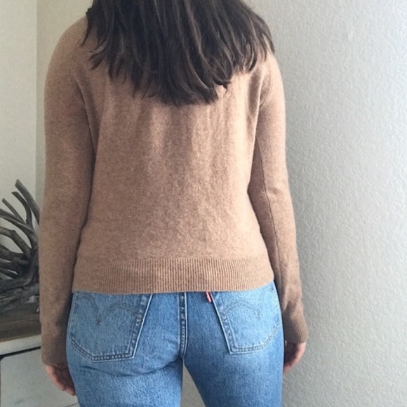 Valerie Stevens Cashmere Turtleneck Camel - Picture 2 of 5